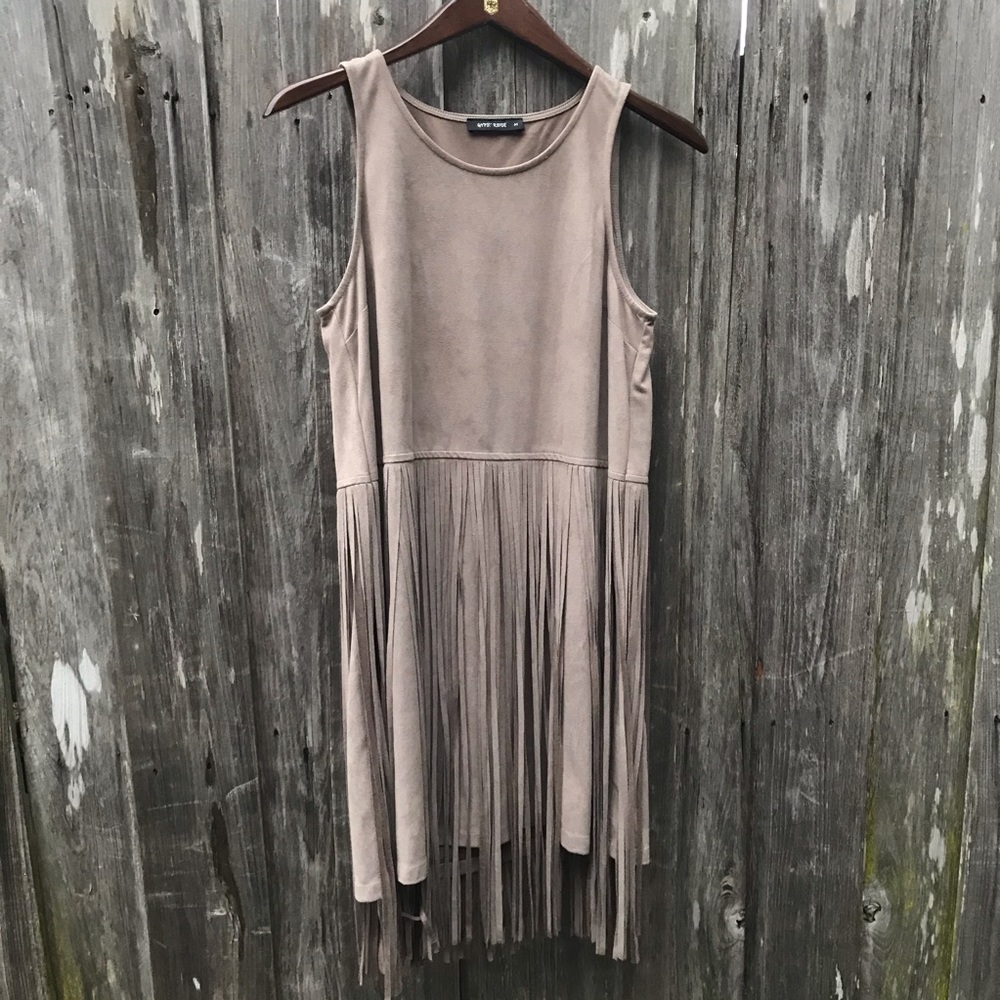 Gypsy Rose Fringe Dress